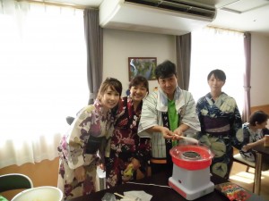 華やかな綿あめ屋さんが登場！