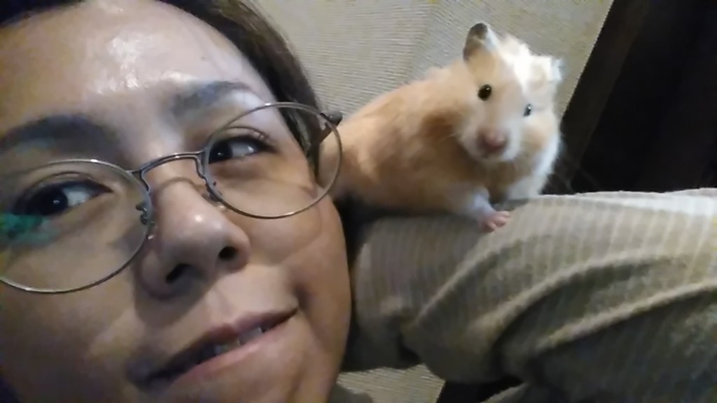 チャッピー（有賀さんと）