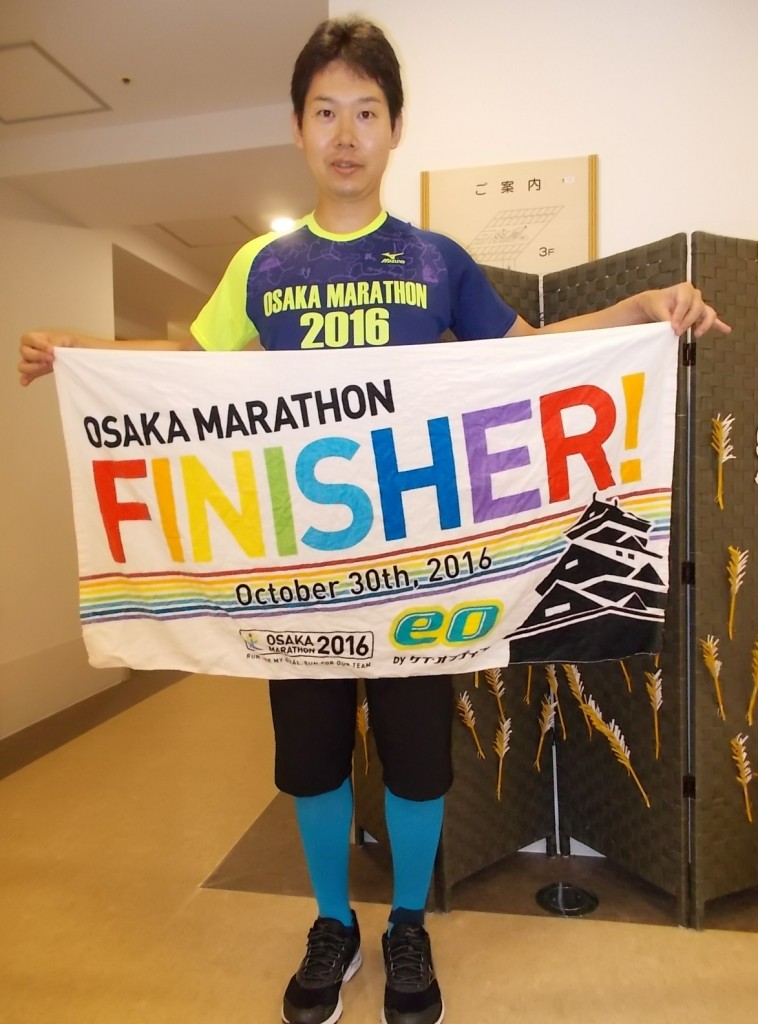 マラソンランナー（西馬さん）