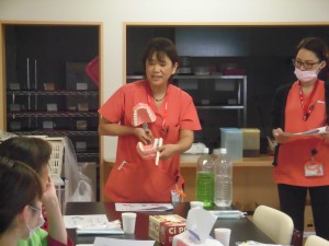 レプリカを用いた説明で分かりやすさ満点💯